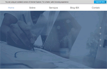 Tablet Screenshot of ibmex.com.br